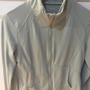 Avia Cream Full-Zip Performance Hoodie